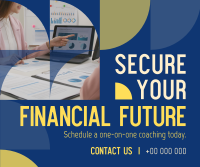 Financial Future Security Facebook Post Design