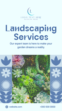 Landscaping Expert Facebook Story Design