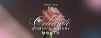 Women's History Video Facebook Cover Design