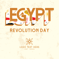 Egypt Freedom Instagram Post Design