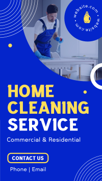 On Top Cleaning Service YouTube Short Design
