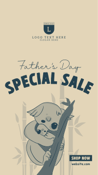 Father's Day Koala Sale Instagram reel Image Preview