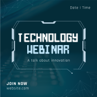 Innovation Webinar Instagram Post Design