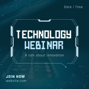 Innovation Webinar Instagram post Image Preview