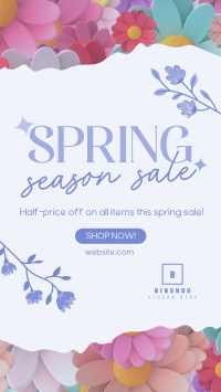 Spring Season Sale Instagram reel Image Preview