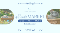 Flowery Easter Market Video Image Preview