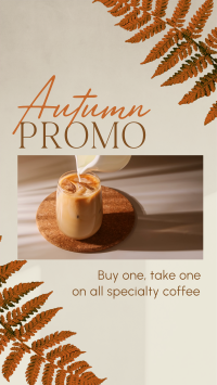 Autumn Coffee Promo YouTube short Image Preview