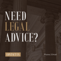 Corporate Legal Consultant Instagram Post Design