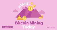 Bitcoin Mountain Facebook ad Image Preview