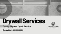 Contemporary Drywall Services Animation Preview