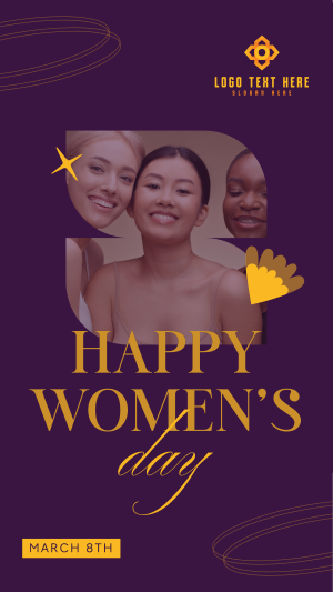 Modern Women's Day Instagram story Image Preview