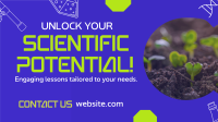 Private Science Tutor Animation Preview