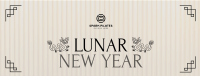 Lunar Year Red Envelope Facebook Cover Design