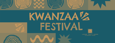 Tribal Kwanzaa Festival Facebook cover Image Preview