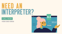 Modern Interpreter Facebook event cover Image Preview