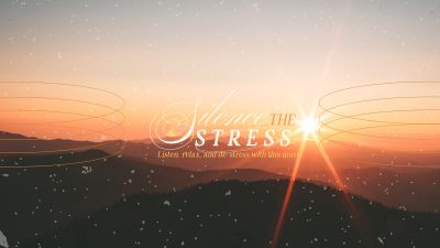 Silence Stress Music YouTube cover (channel art) Image Preview