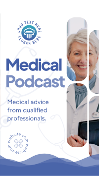Medical Podcast TikTok video Image Preview
