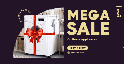 Washing Mega Sale Facebook ad Image Preview