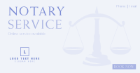 Legal Notary Facebook Ad Design