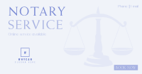 Legal Notary Facebook ad Image Preview