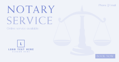 Legal Notary Facebook ad Image Preview