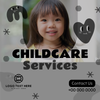 Quirky Faces Childcare Service Instagram post Image Preview