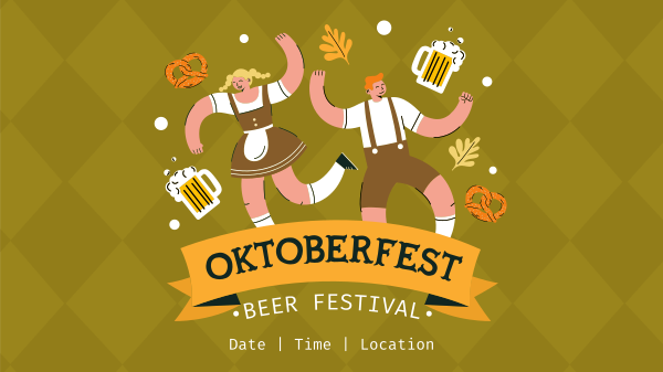 Okto-beer-fest Facebook Event Cover Design