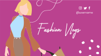 Fashion Vlogs YouTube Banner Design