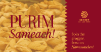 Purim Sameach! Facebook ad Image Preview