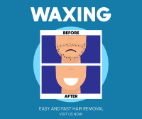 Waxing Treatment Facebook Post Design