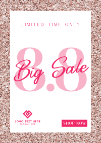 Glittering Sale Poster Image Preview