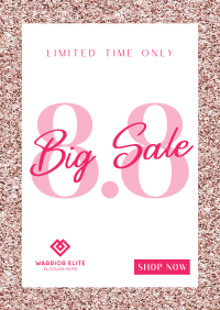 Glittering Sale Poster Image Preview