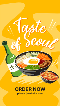 Taste of Seoul Food Instagram Reel Preview