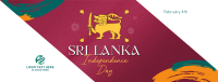 Sri Lanka Independence Facebook Cover Design