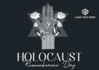 Remembering Holocaust Postcard Image Preview