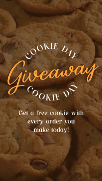 Cookie Giveaway Treats Instagram Story Design