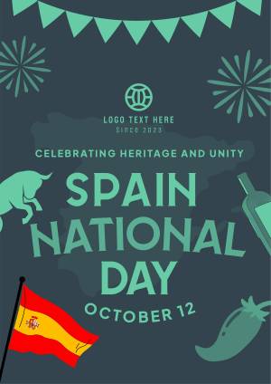 Celebrating Spanish Heritage and Unity Flyer Image Preview