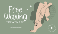 Fabulous Waxing Business Card Image Preview