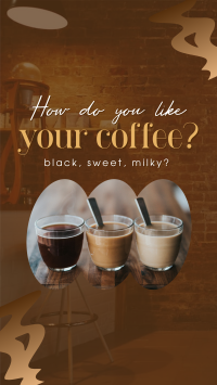 Coffee Flavors YouTube short Image Preview