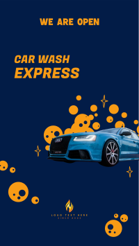 Car Wash Opening Instagram story Image Preview
