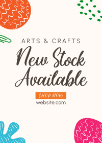Artsy New Stock Flyer Image Preview