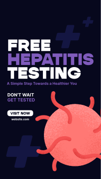 Get Tested Now Instagram story Image Preview