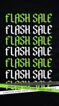 Gothic Flash Sale Facebook story Image Preview