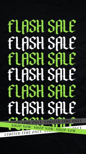 Gothic Flash Sale Facebook story Image Preview