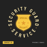 Top Badged Security Instagram Post Design