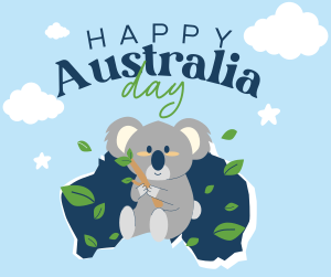 Koala Australia Day Facebook post Image Preview