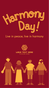 Peaceful Harmony Week Facebook Story Design