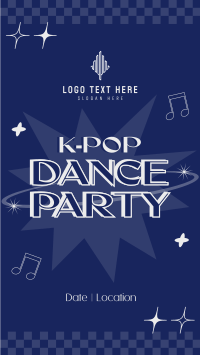 Kpop Y2k Party Facebook story Image Preview