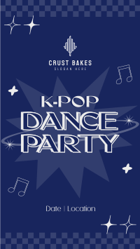Kpop Y2k Party Facebook story Image Preview