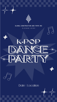 Kpop Y2k Party Facebook story Image Preview